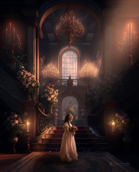 Castle Grand Staircase Digital Download