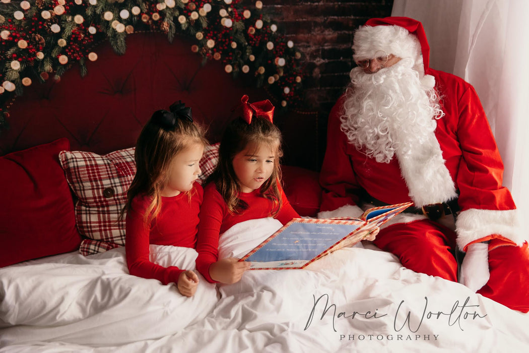 Northern Nook Red Queen Headboard (JA)