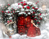 Winter Rose Door Digital Download