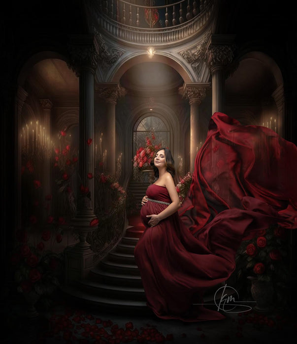 Roses Chateau Digital Download