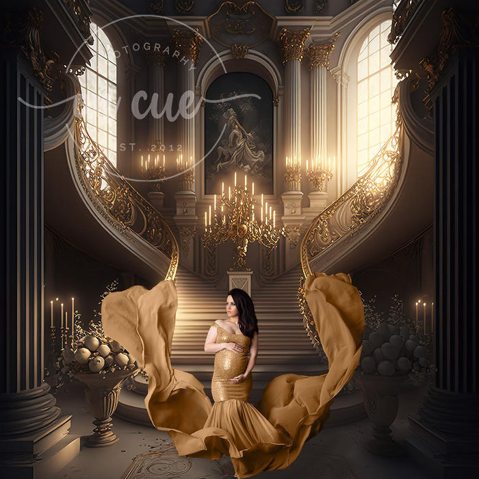 Castle Grand Staircase Gold Digital Download