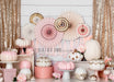 Delicate Pink Pumpkin Party 60hx80w HA  