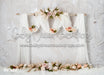 Floral Drapes with Textured Wall (RS)