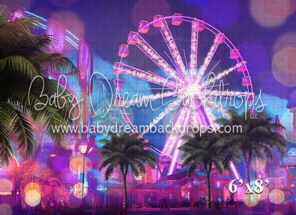 Ferris Wheel on the pier (VR)