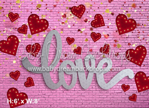 Love me Pink Brick