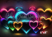 Neon Rainbow Hearts (VR)