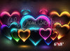Neon Rainbow Hearts (VR)