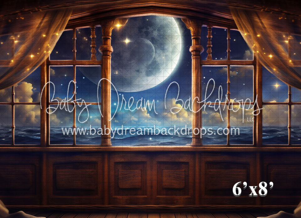 Pirate Ship View Without Ship (VR)