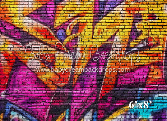 Street Graffiti Brick (VR) 