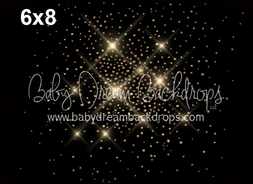 Oh Christmas Tree (Black) Floor Fabric Drop