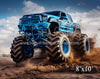 Blue Monster Truck (VR)