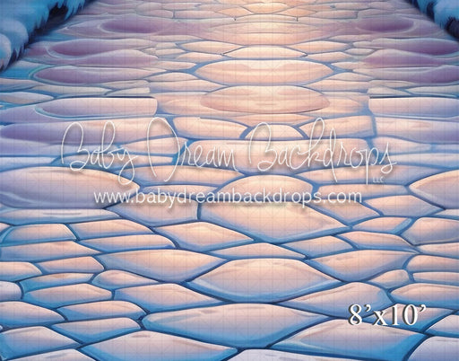 Crimson Christmas Tunnel Fabric Floor (VR)