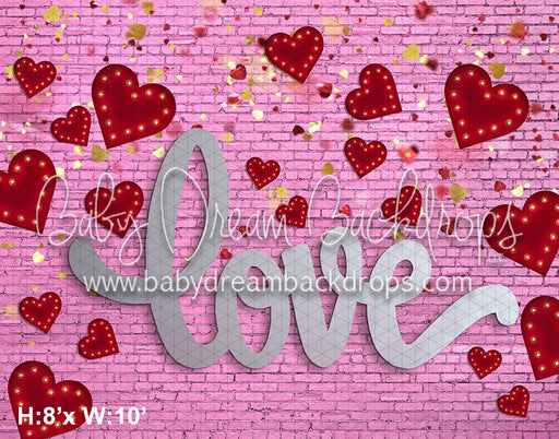 Love me Pink Brick