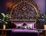 Ornate Eggplant Bedroom (VR)