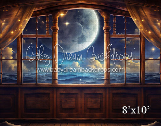 Pirate Ship View Without Ship (VR)