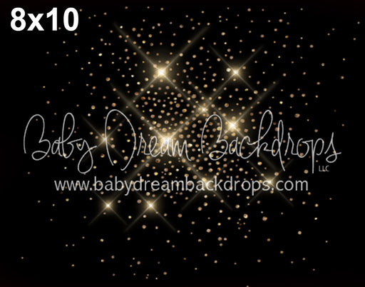 Oh Christmas Tree (Black) Floor Fabric Drop