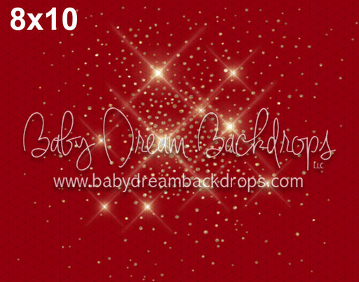 Oh Christmas Tree (Red) Floor Fabric Drop