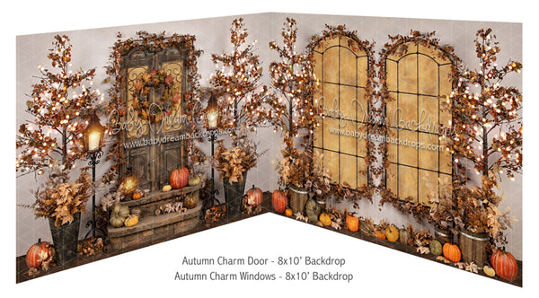 Autumn Charm Door and Autumn Charm Window Bundle