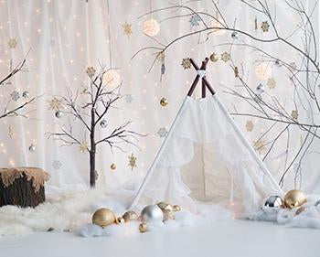 Dreamy Winter Wonderland Banner – Baby Dream Backdrops
