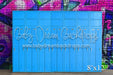 Blue Street Graffiti Blue Lockers (VR)