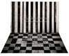 Halloween Stripes + Halloween Checkered FloorÂ 