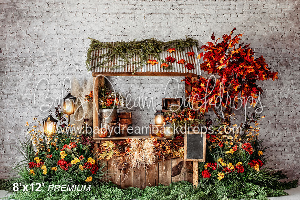 Fall Floral Hut
