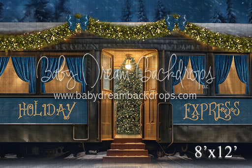 Holiday Express Train in Blue (VR)