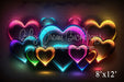Neon Rainbow Hearts (VR)