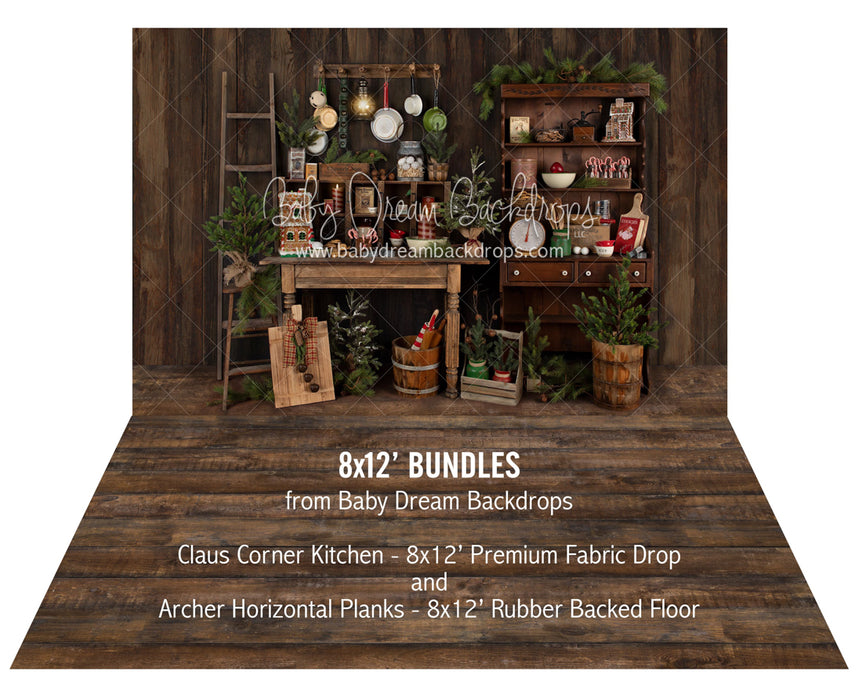 Claus Corner Kitchen and Archer Horizontal Planks