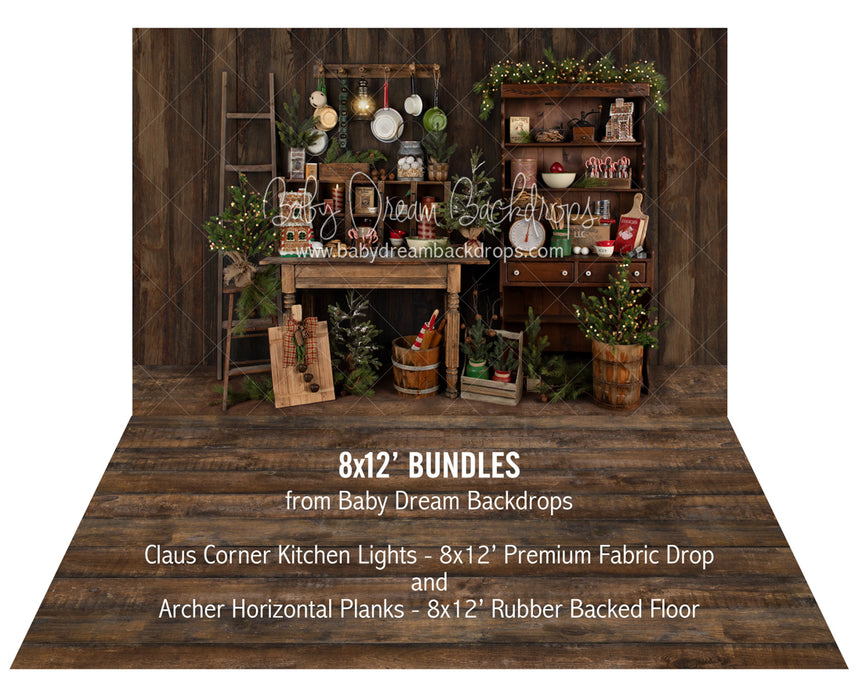 Claus Corner Kitchen Lights and Archer Horizontal Planks