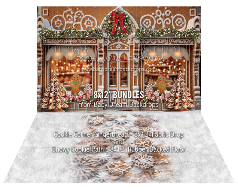 Bundle Cookie Corner Gingerbread + Snowy Cookie Path 