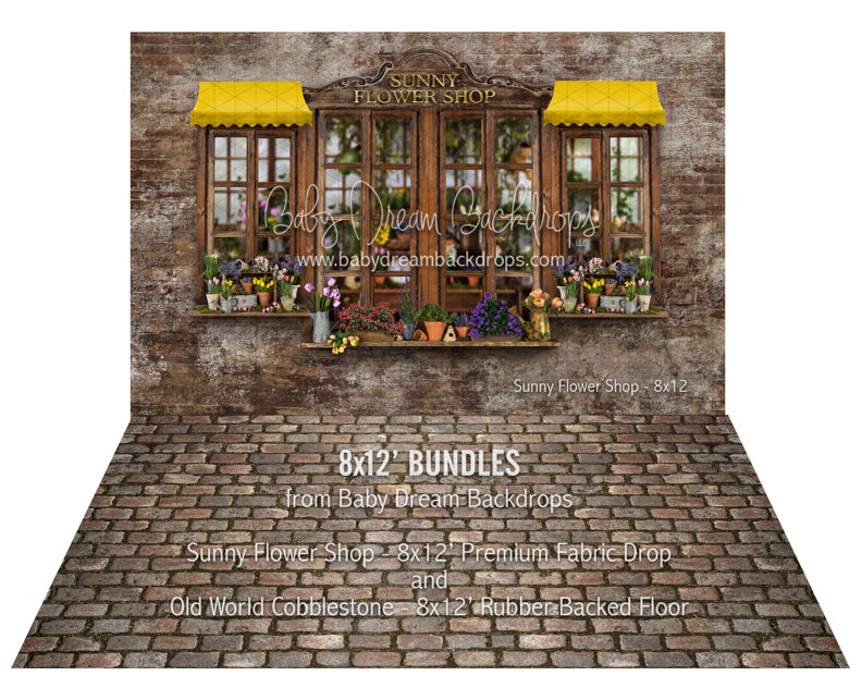 Sunny Flower Shop Old World Cobblestone Bundle