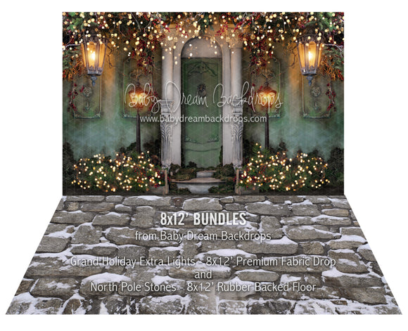 Grand Holiday Extra Lights and North Pole Stones Bundle