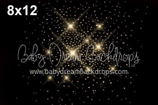 Oh Christmas Tree (Black) Floor Fabric Drop