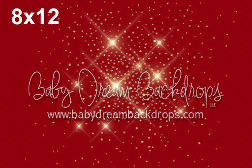 Oh Christmas Tree (Red) Floor Fabric Drop