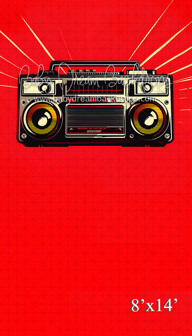 Boom Box Sweep (VR) — Baby Dream Backdrops