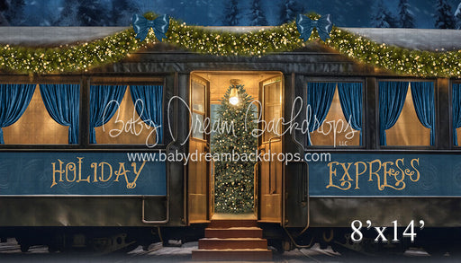 Holiday Express Train in Blue (VR)