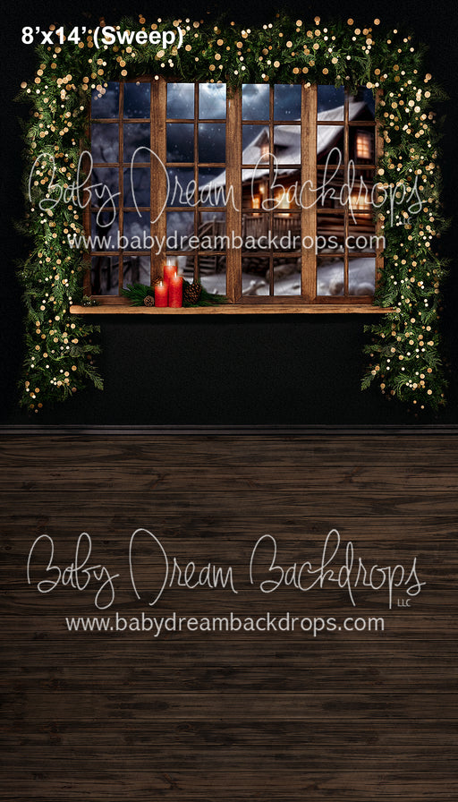 Classic Christmas Window with Snow Berry Scents (VR)