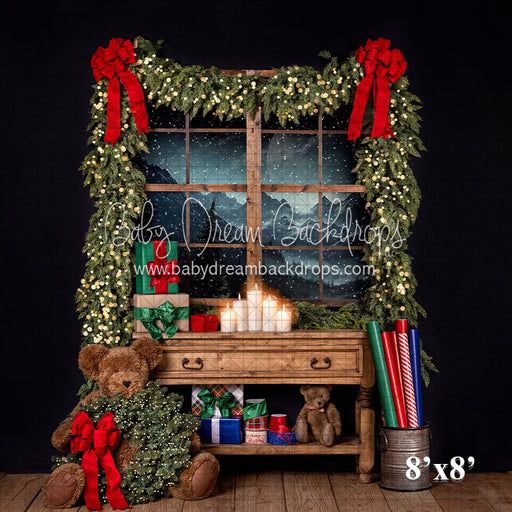 Santa's Wrapping Station Window (VR)