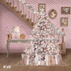 Pink Christmas Stairs