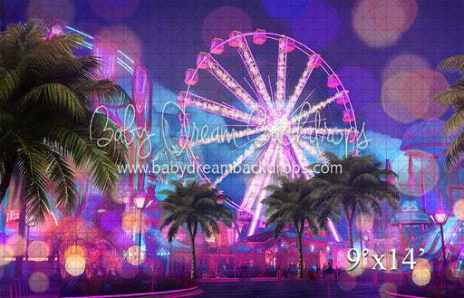 Ferris Wheel on the pier (VR)