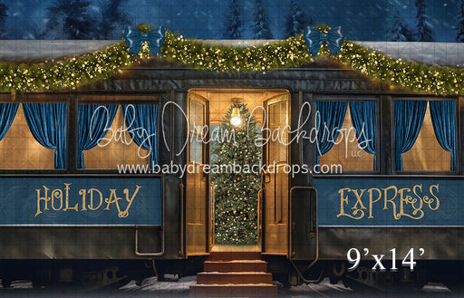 Holiday Express Train in Blue (VR)
