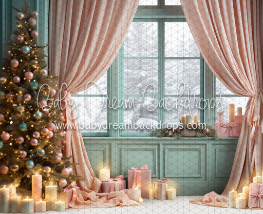 A Christmas Gift Window (White Bottom) (JA)