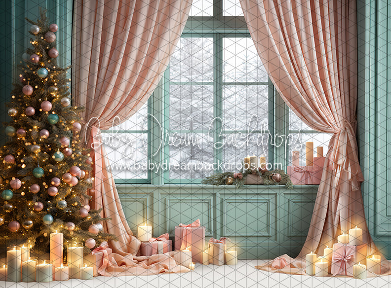 A Christmas Gift Window (White Bottom) (JA)