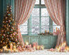 A Christmas Gift Window (White Bottom) (JA)