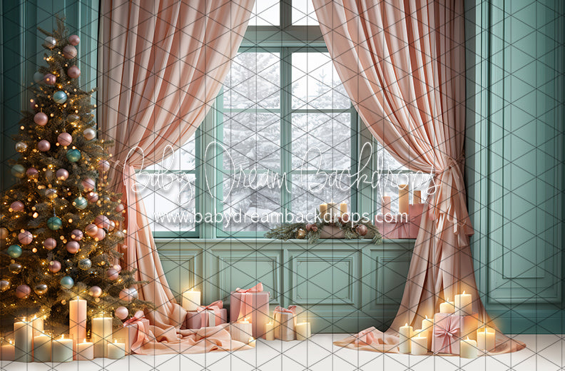 A Christmas Gift Window (White Bottom) (JA)