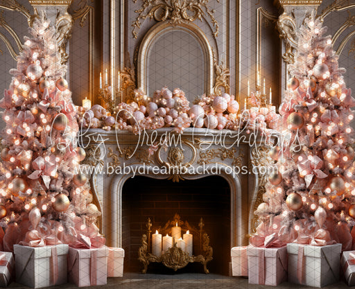 A Princess for Christmas Fireplace (JA)