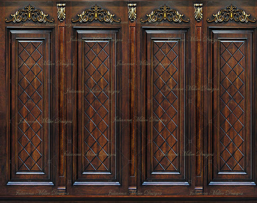 A Room for Santa Wood Walls 8x10 JM 