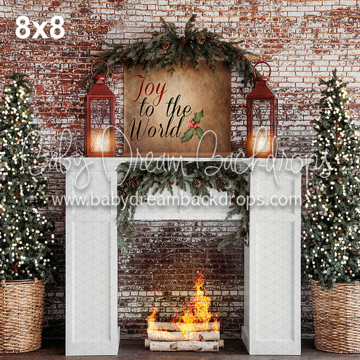 A lot like Christmas Fireplace