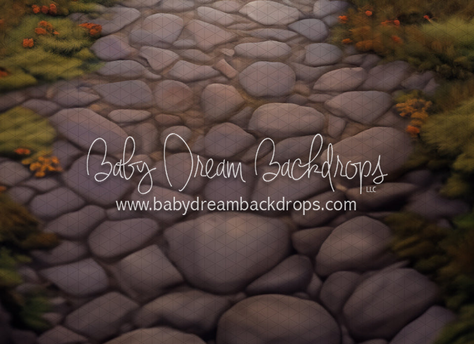 All Hallows Eve Vilage Fabric Floor (BD)